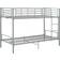 vidaXL 287911 Grey Bunk Bed 90X200cm