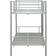 vidaXL 287911 Grey Bunk Bed 90X200cm