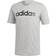 Adidas Essentials Linear Logo T-shirt Men - Medium Grey Heather/Black