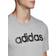 Adidas Essentials Linear Logo T-shirt Men - Medium Grey Heather/Black