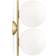 Flos IC C/W1 Double Väggplafond 24cm