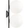 Flos IC C/W1 Double Väggplafond 24cm