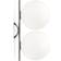 Flos IC C/W1 Double Aplique de Pared 24cm