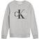 Calvin Klein Monogram Logo Sweatshirt - Light Grey Heather