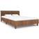 vidaXL Artificial Leather 64cm Sengeramme 140x200cm