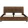 vidaXL Artificial Leather 64cm Sengeramme 140x200cm