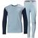 Helly Hansen Jr Lifa Active Base Layer Set - Ice Blue (48647-640)