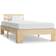vidaXL Solid Pine Wood 66cm Sängram 90x200cm