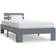 vidaXL Solid Pine Wood 66cm Sengeramme 90x200cm