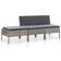 vidaXL 48958 Loungeset, Bord inkl. 2 Stolar & 3 Soffor