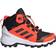 adidas Kid's Terrex Mid GTX - Core Black/Core Black/Solar Red