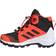 adidas Kid's Terrex Mid GTX - Core Black/Core Black/Solar Red