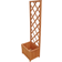 vidaXL Flower Box with Trellis Plantekasse