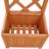 vidaXL Flower Box with Trellis Plantekasse
