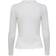 Only Emma Rib Top - White/Egret