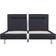 vidaXL Bed Frame with LED 23cm Sängram 120x200cm
