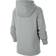 Nike Club Fleece Hoodie Junior - Grey/Red