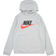 Nike Club Fleece Hoodie Junior - Grey/Red