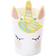 Talking Tables Paper Cups We Heart Unicorns Face 8-pack