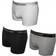 Polo Ralph Lauren Stretch Cotton Trunk 3-pack - White/Heather/Black