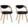 vidaXL 240706 2-pack Chaise de Cuisine