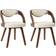 vidaXL 240706 2-pack Kitchen Chair