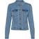 Vero Moda Hot Soya Short Denim Jacket - Blue/Light Blue Denim