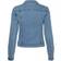 Vero Moda Hot Soya Short Denim Jacket - Blue/Light Blue Denim