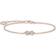 Thomas Sabo Infinity Bracelet - Rose Gold/White