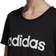 Adidas Essentials Linear Slim Tee - Black/White Female