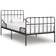 vidaXL Bed Frame with Slatted Base 95cm Sengeramme 90x200cm