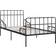 vidaXL Bed Frame with Slatted Base 95cm Sengeramme 90x200cm