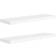 vidaXL 323881 Vägghylla 90cm 2st
