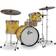 Gretsch Drums CT1-J484 Catalina Club Gloss-Crimson Burst Set Batteria Acustica