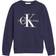 Calvin Klein Monogram Logo Sweatshirt - Peacoat