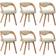 vidaXL 278843 Kitchen Chair 77cm 6pcs