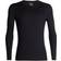 Icebreaker Maglia termica Uomo 200 Oasis Long Sleeve Crewneck - Black