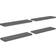 vidaXL 323840 Wall Shelf 90cm 4pcs