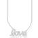 Thomas Sabo Love Necklace - Silver/White