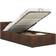 vidaXL Bed Frame Hydraulic Storage LED Sängram 90x200cm
