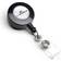 Durable Badge Reel with Snap Button Strap Charcoal