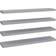 vidaXL - Wall Shelf 120cm 4pcs