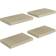 vidaXL Floating Wall Shelf 15.7" 4pcs