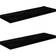 vidaXL Floating Wall Shelf 80cm 2pcs