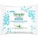 Simple Water Boost Hydrating Cleansing Wipes 25-pack