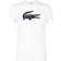 Lacoste Sport 3D Print Crocodile Breathable Jersey T-shirt - White/Navy Blue