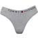 Tommy Hilfiger Logo Waistband Thong - Grey Heather