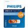 Philips FM12FD05B unidad flash USB 128 GB USB tipo A 2.0 Naranja, Blanco