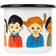 Muurla Pippi for Today Mugg 25cl