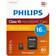 Philips SDHC UHS-I U1 16GB avec Adaptateur SD